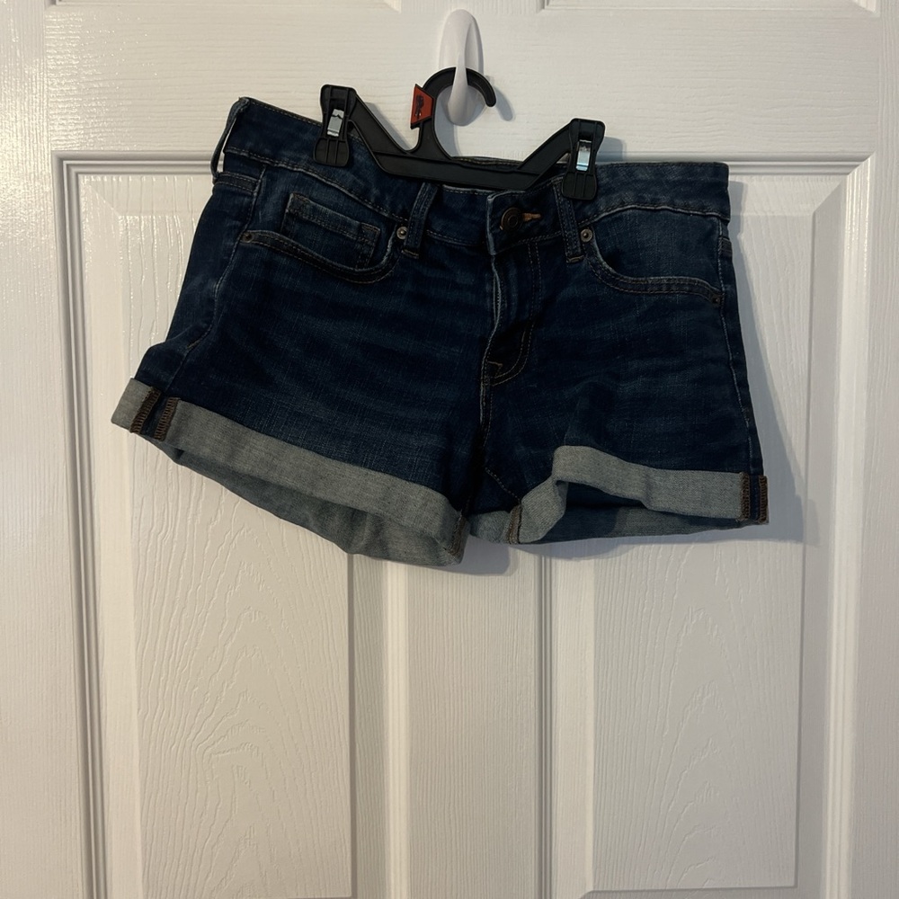 Aeropostale Dark Blue Jean Shorts